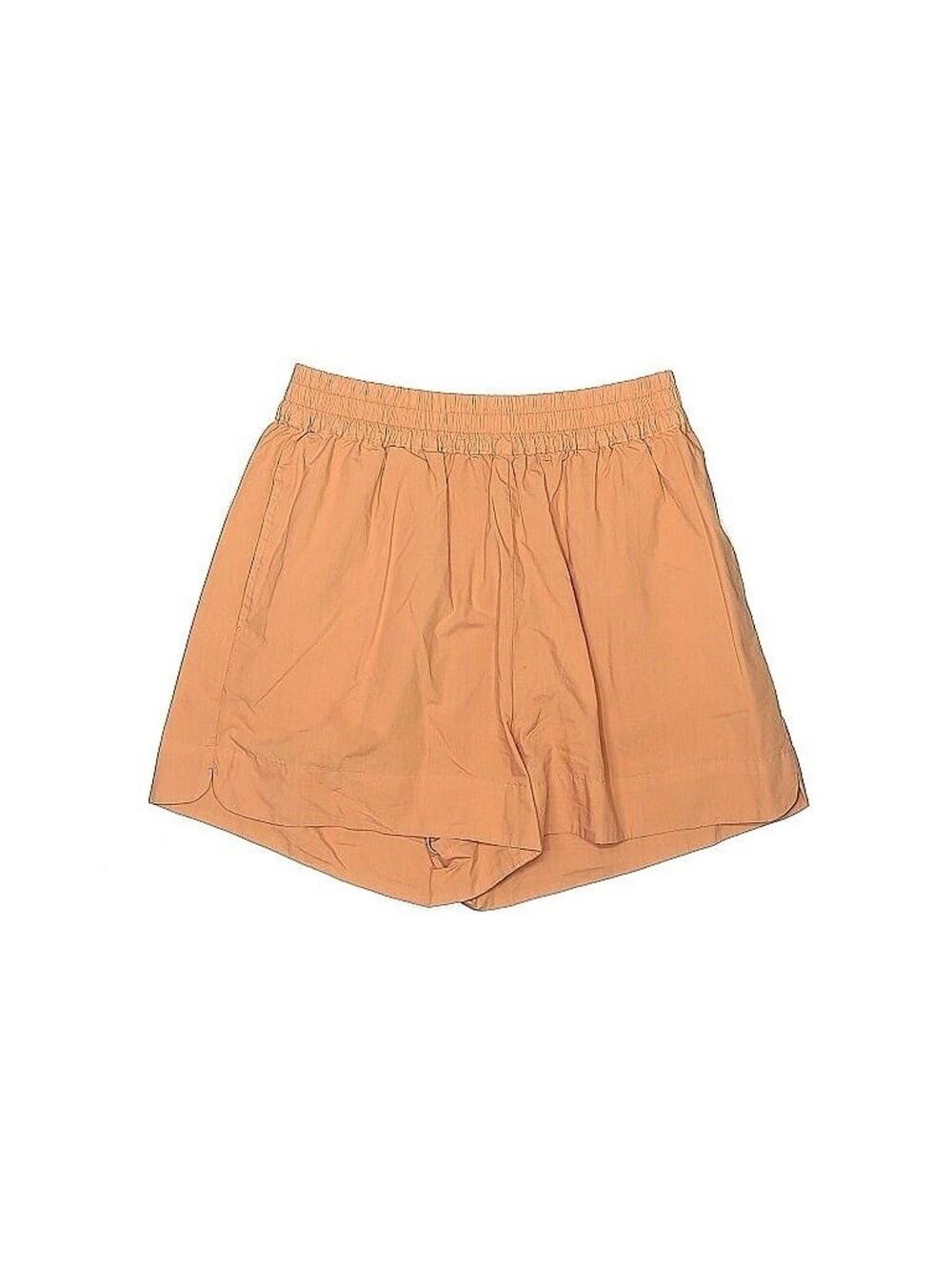 LMND Lemonade Shorts Womens Orange Cotton Casual Comfort XS
